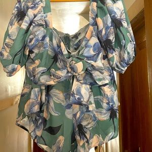 Catch A Floral Vibe Short Set by Fashion Nova